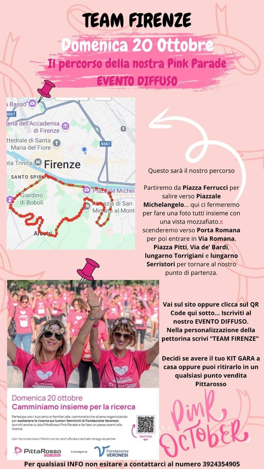 Pitta Rosso Pink Parade, Team Firenze